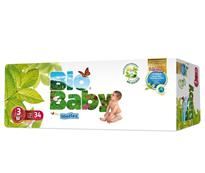 BIOBABY Pañales T3 (7 a 10 kg)